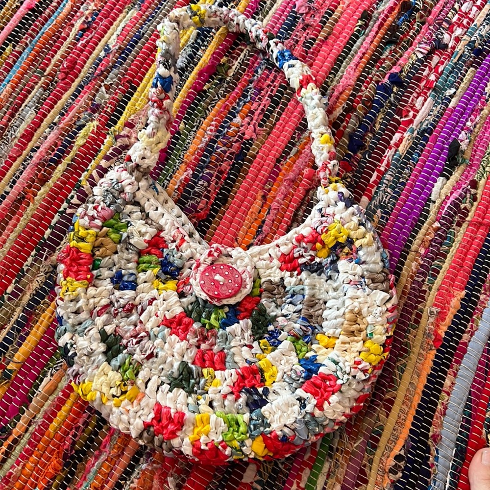 Plastic Bag Bags • A Recycled Tote • Crochet * Recycled